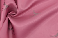 Taft Hirsch rosa grau gedreht