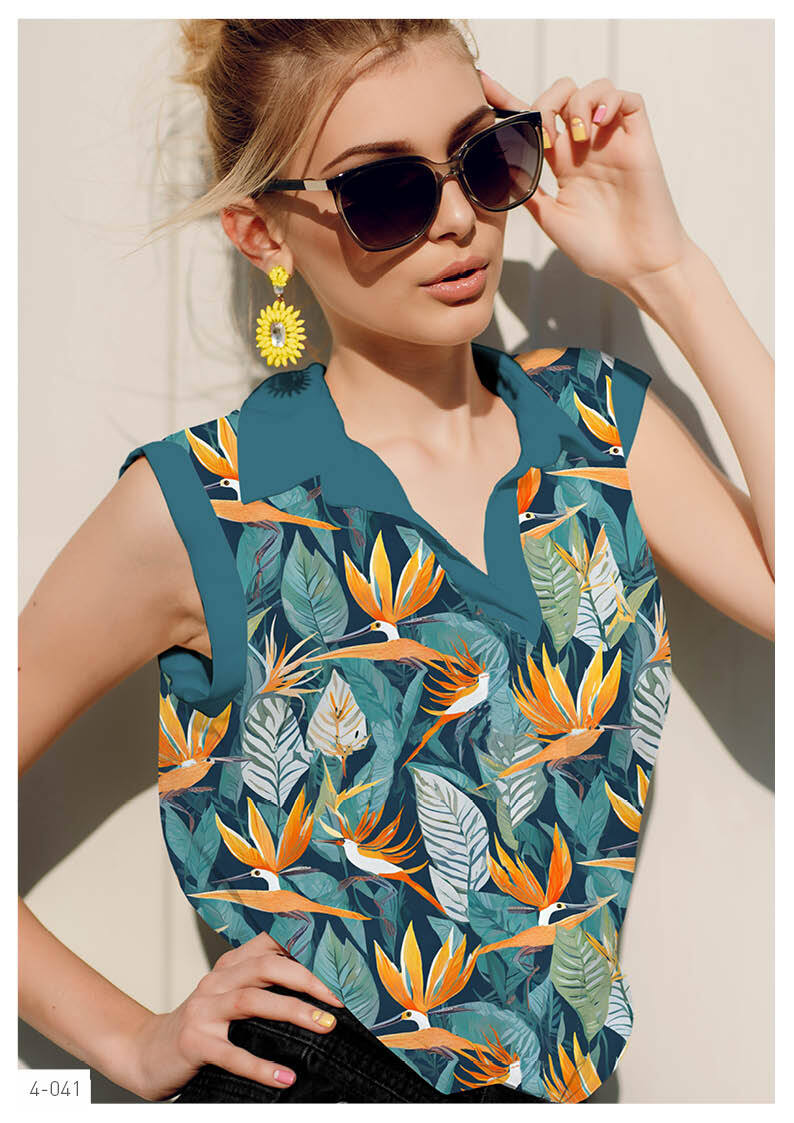 Jerseyprint Viskose Bunt