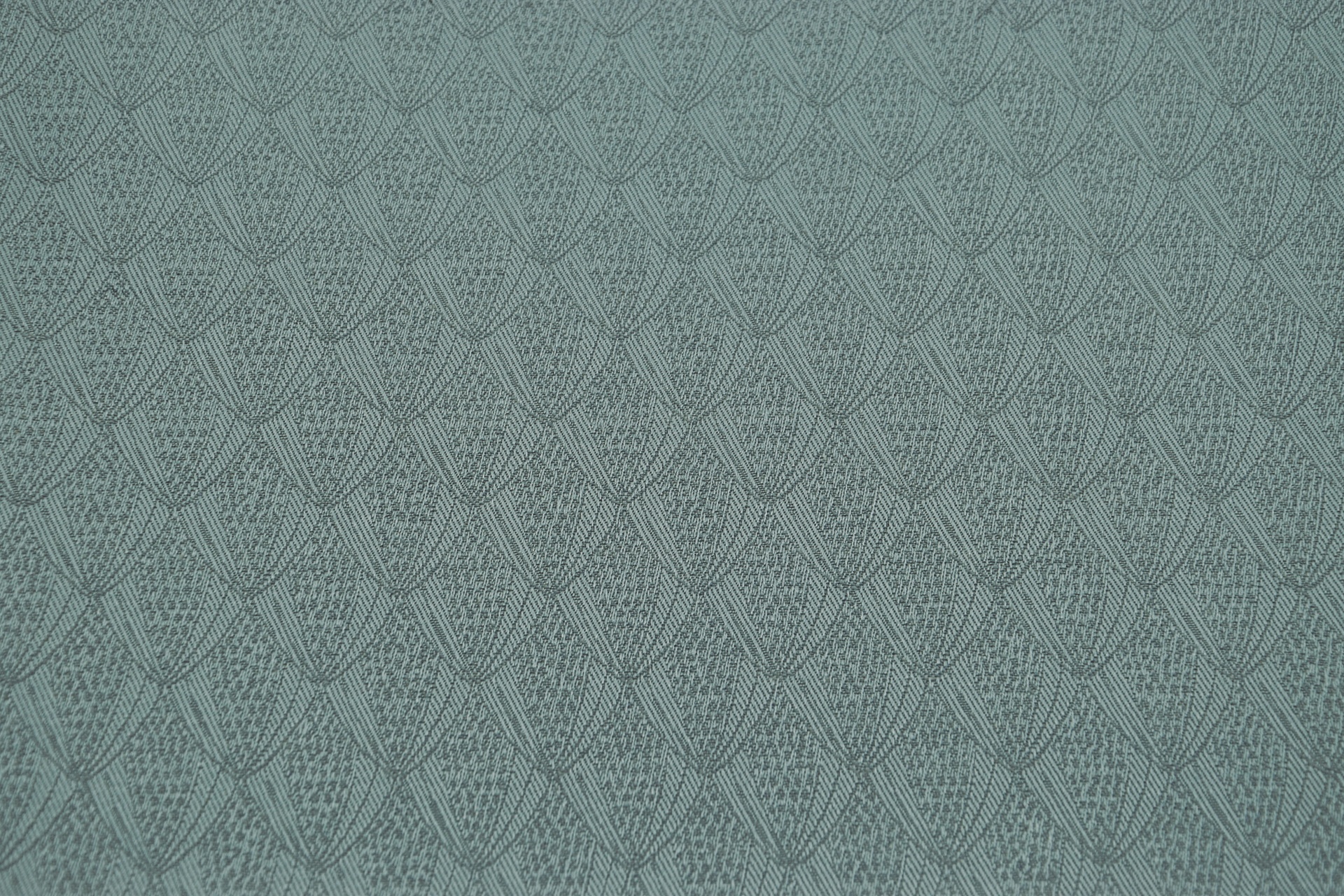 Wollsatin gemustert Grau / Orient