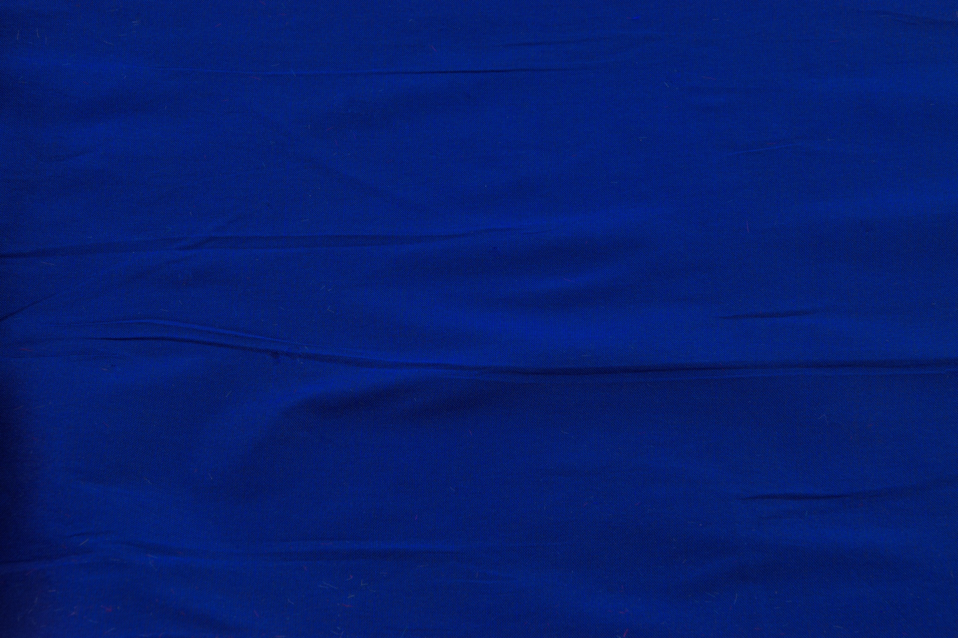 Seidenimitat 100% Polyester Royalblau