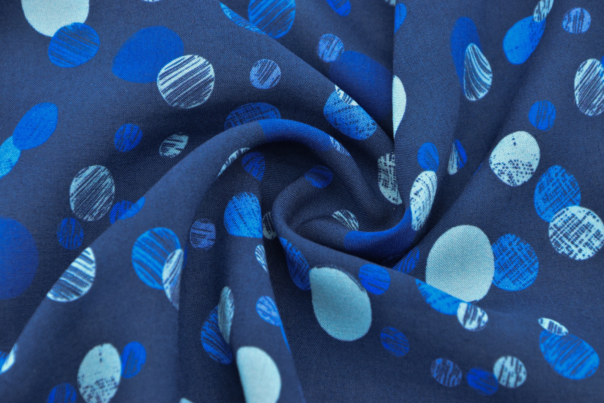 Vikosedruck Blau
