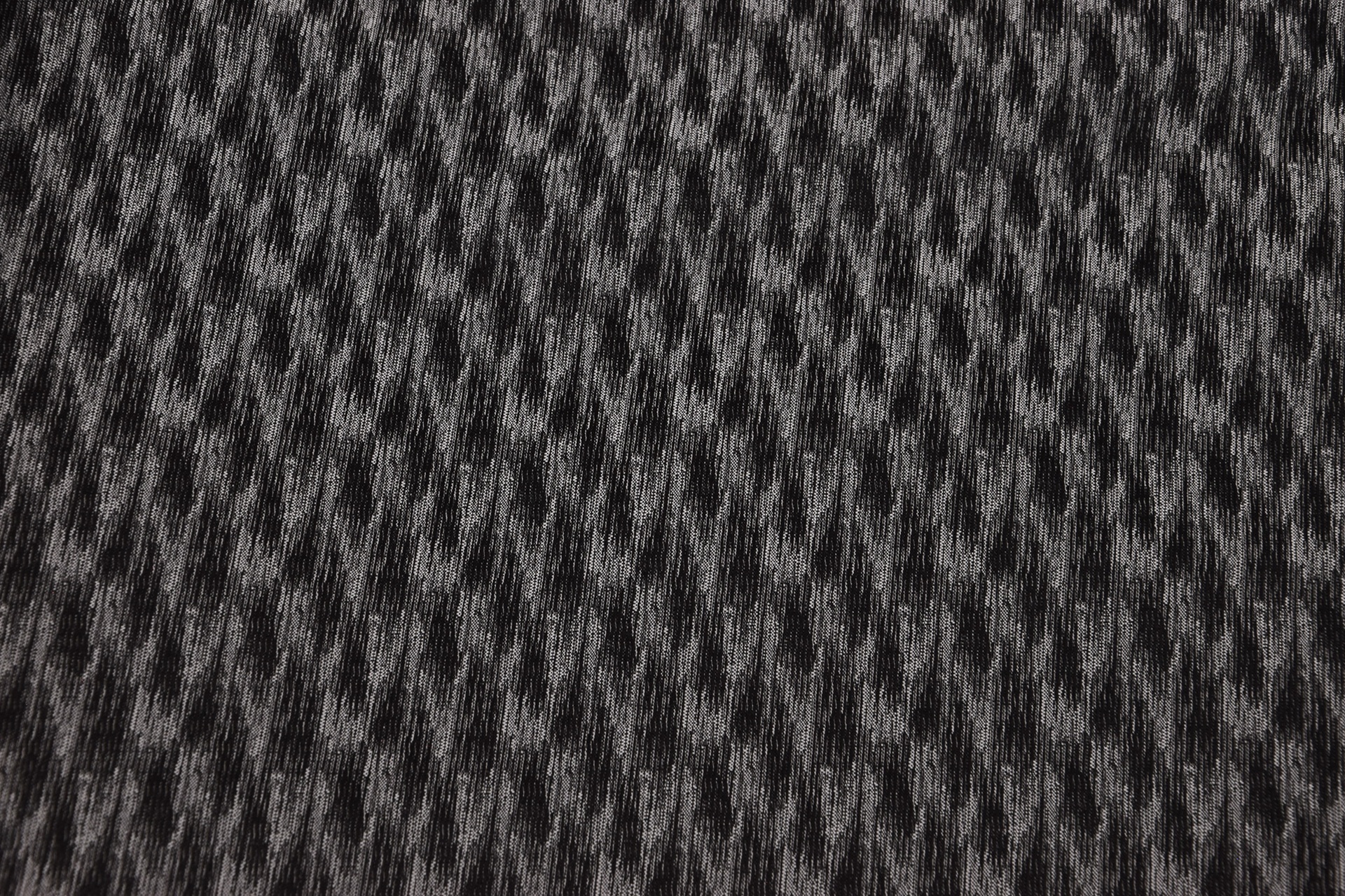 Jacquard gemustert Grau-grundig