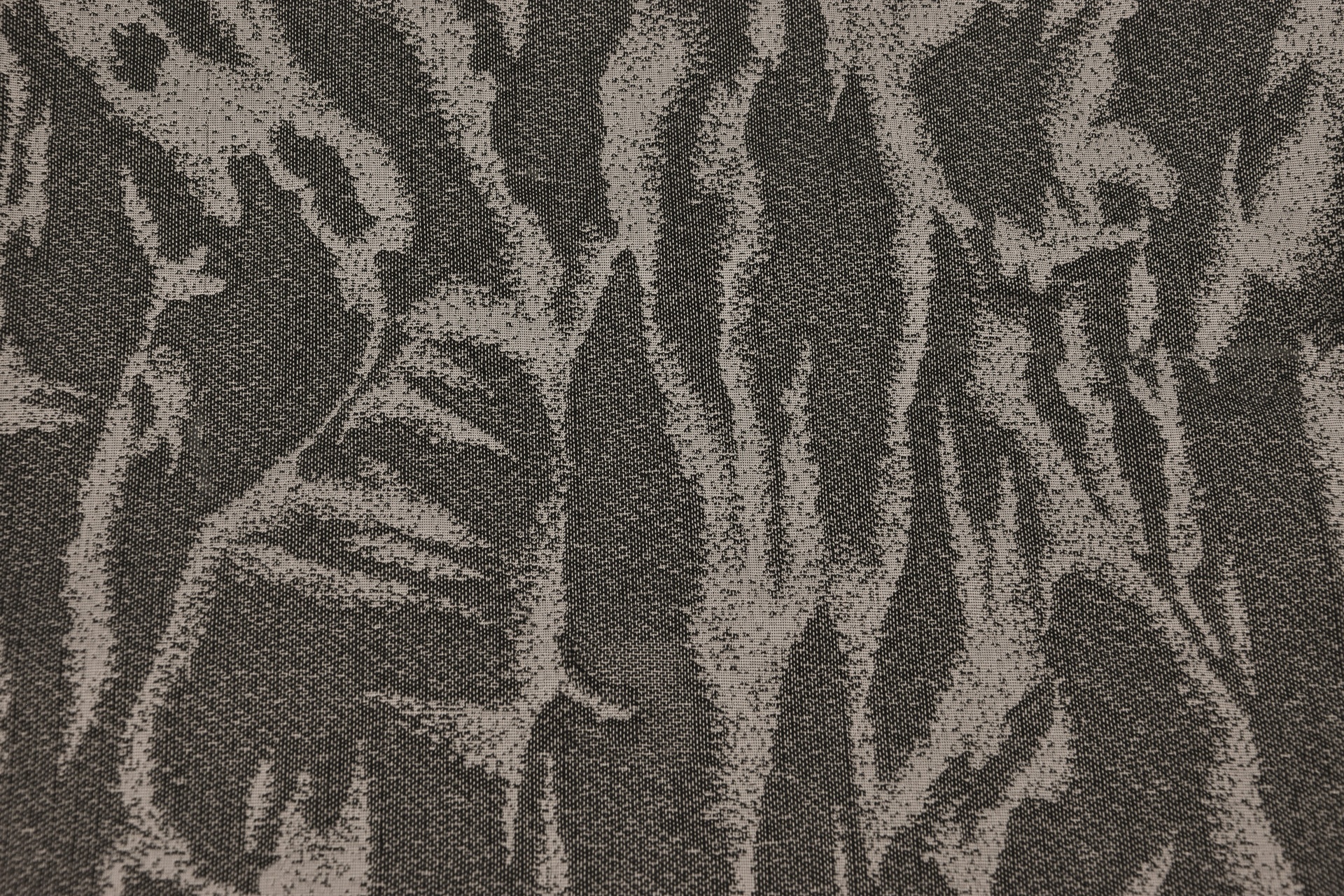 Jacquard gemustert Grau-grundig