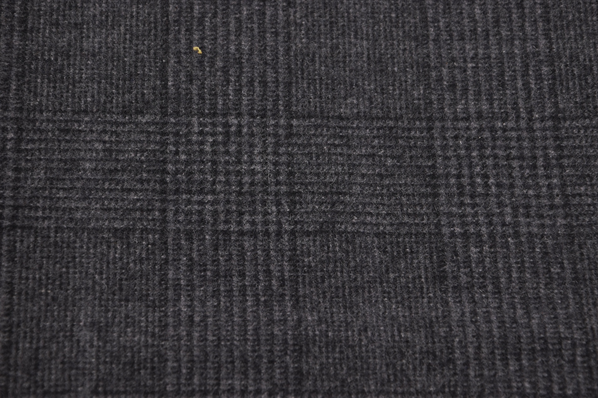 Wolle Cashmere Karier Grau