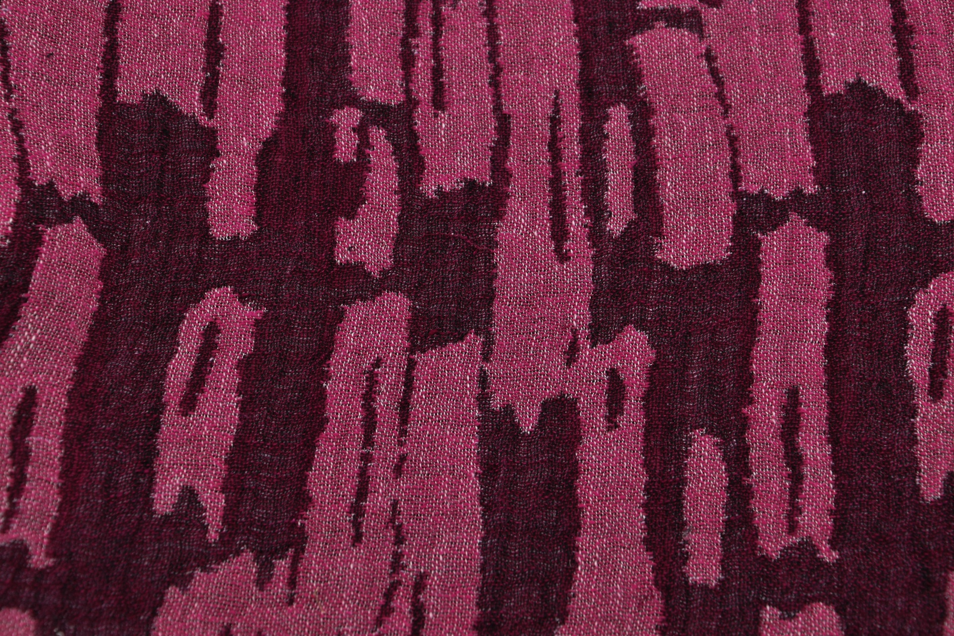 Leinen Violett Gemustert