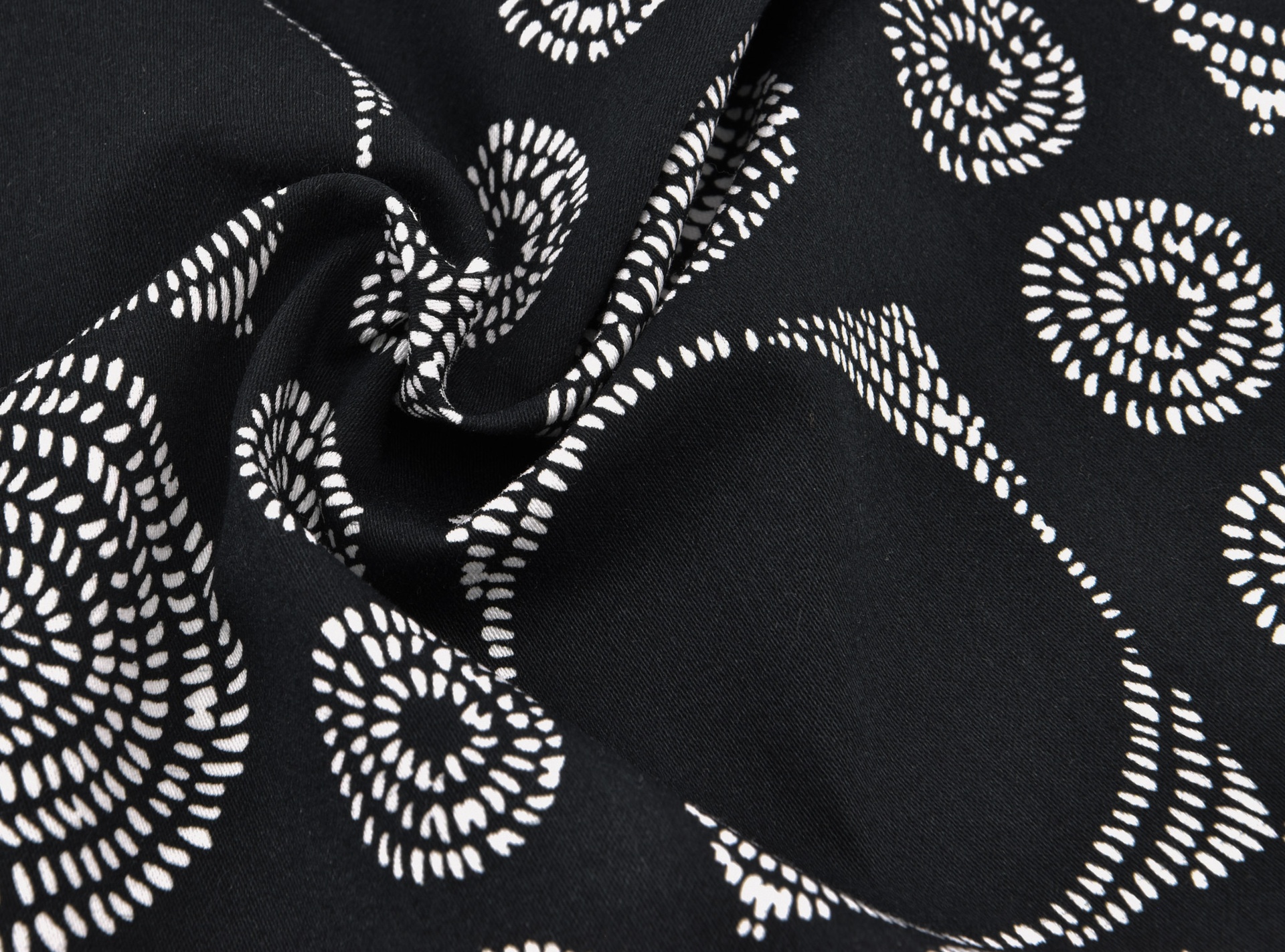 Baumwollprint mit Elasthan