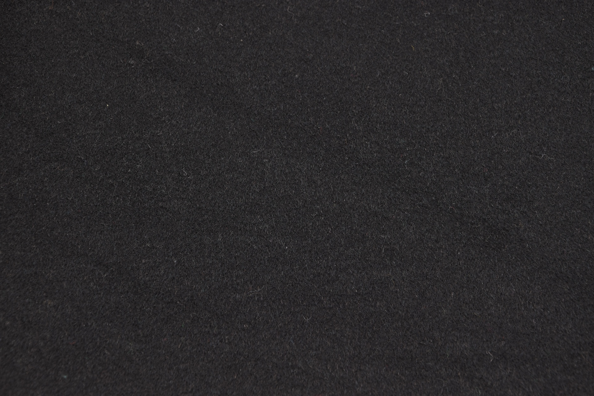 Mantelstoff aus Wolle Schwarz