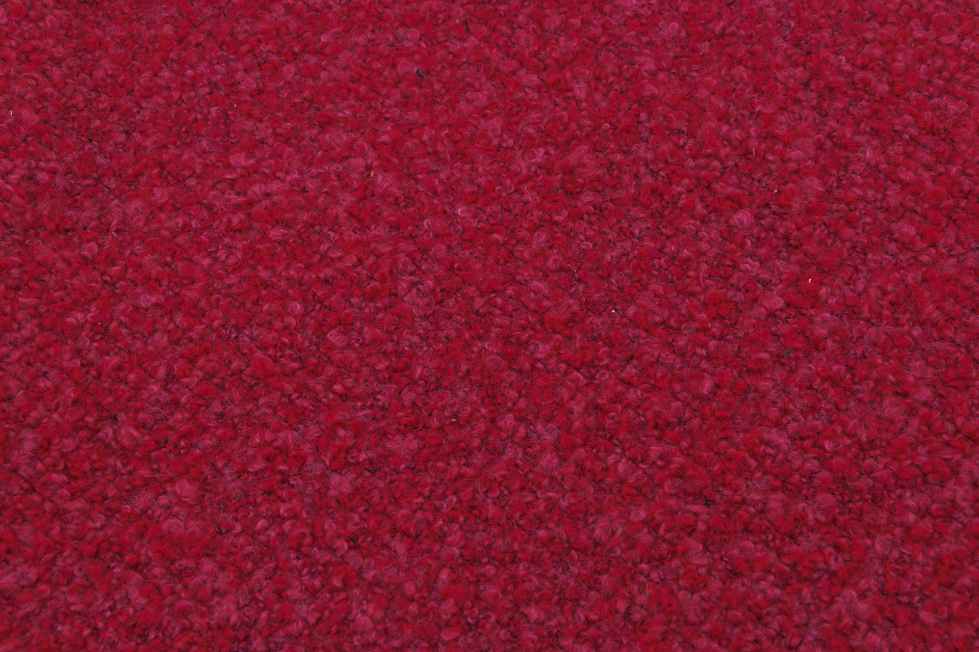 Wolle Mischung Bouclé Rot