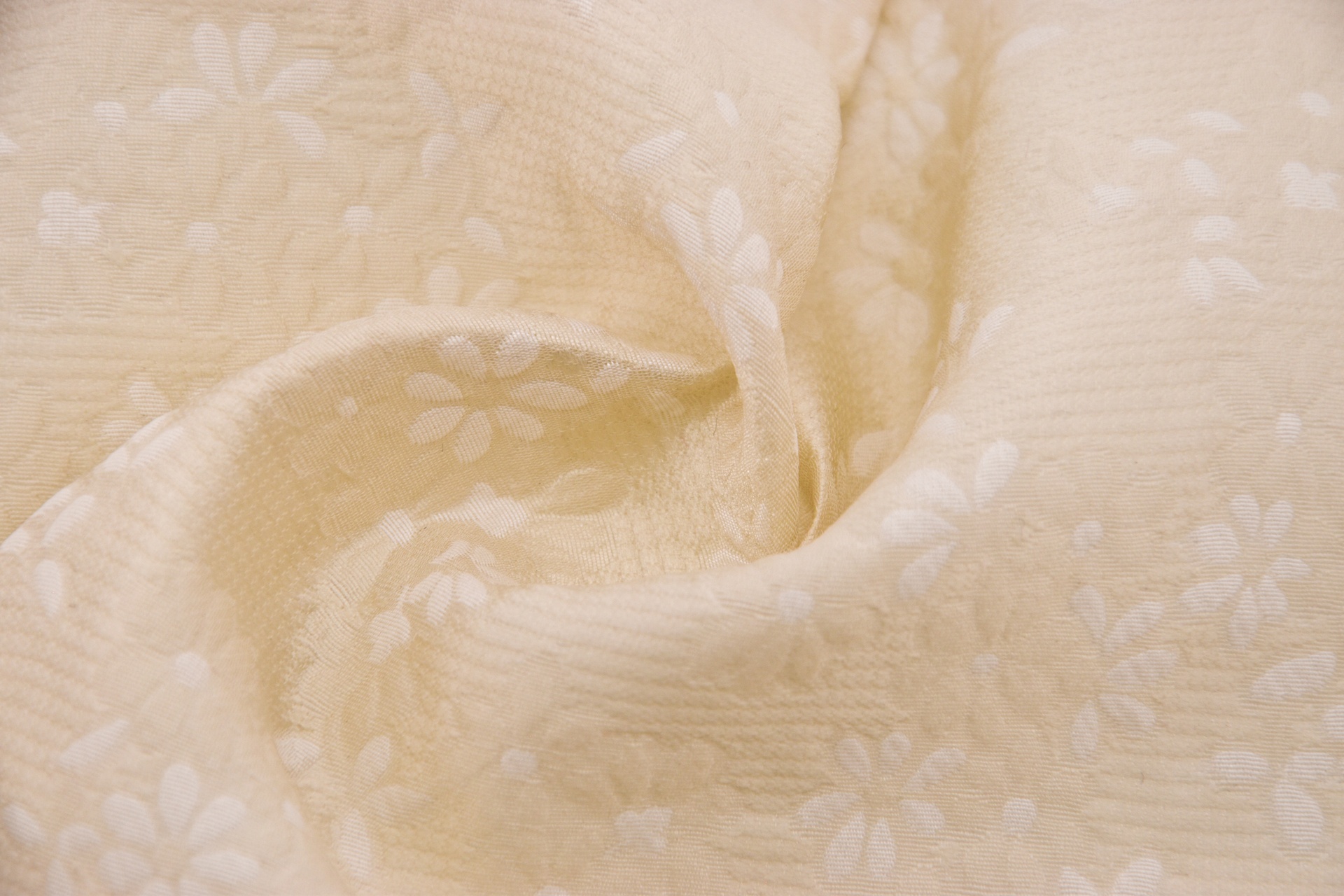 Seidenmischung Jacquard