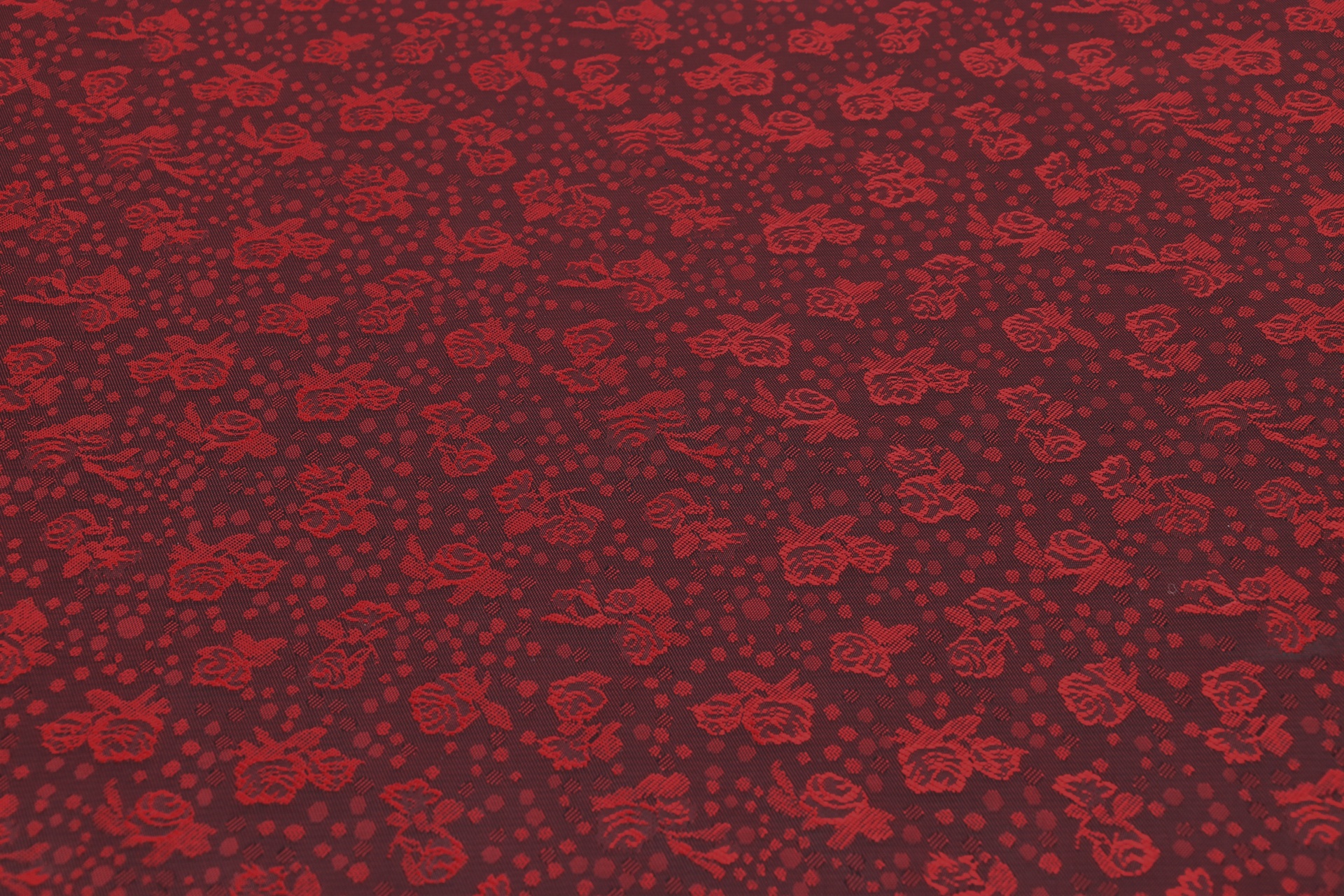 Futtertaft Floral Rot