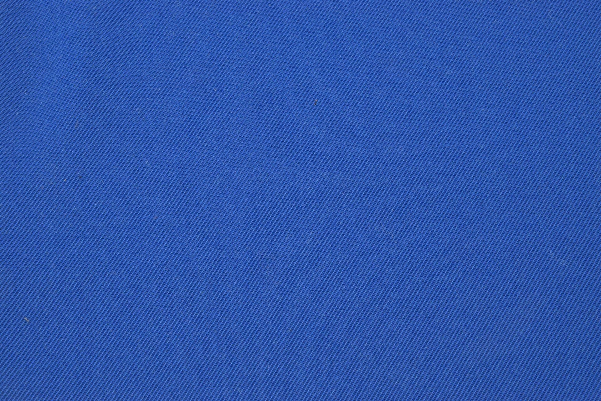 Gabardine Royalblau