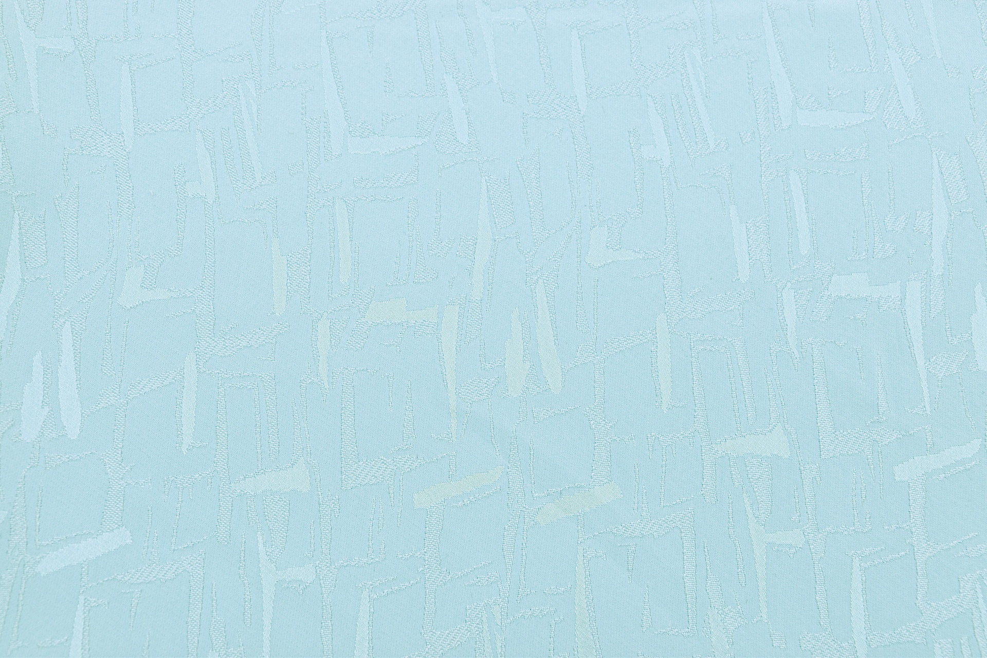 Jacquard gemustert hellblaugrundig