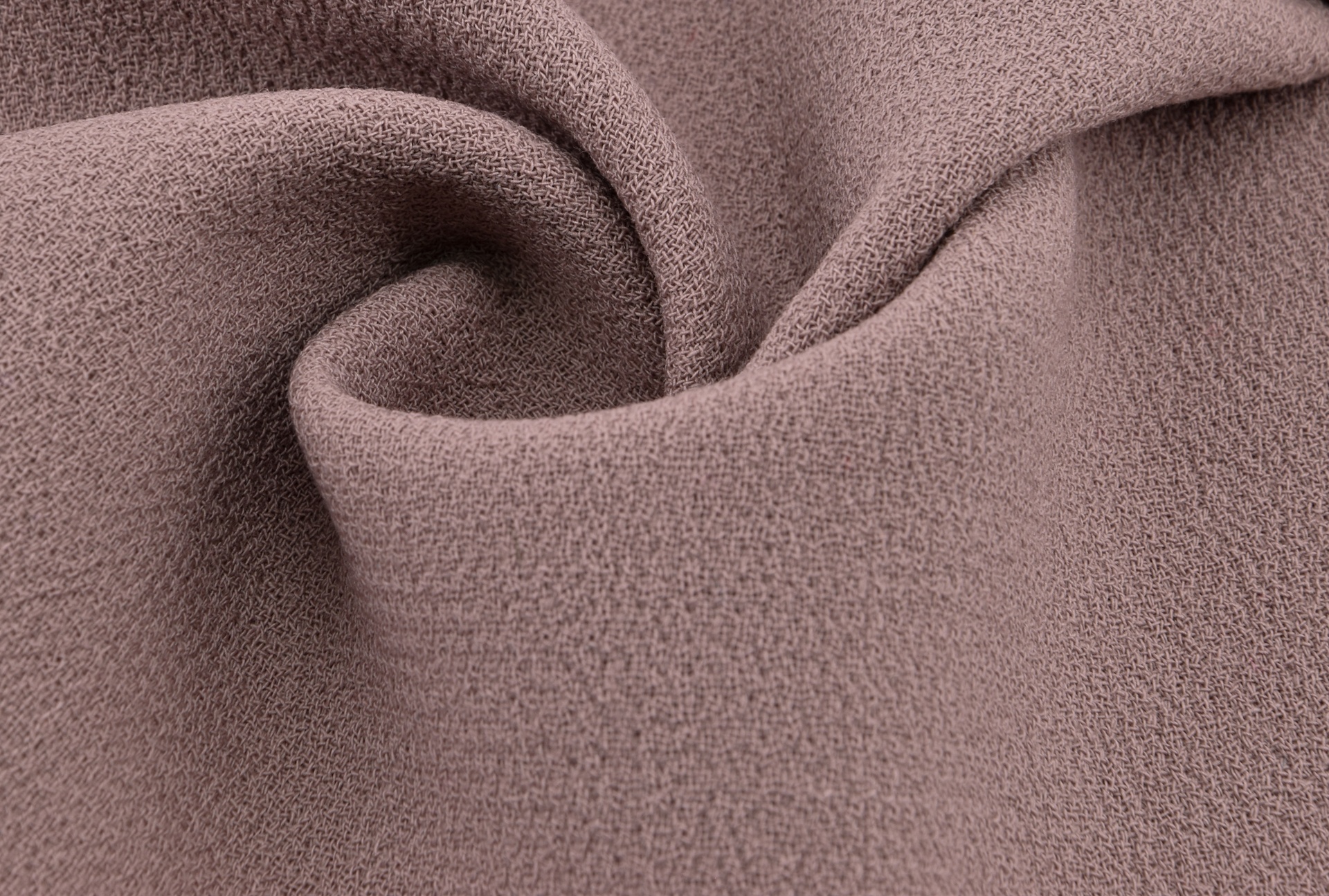 Wolle Double Crêpe Schwere Qualität Helltaupe