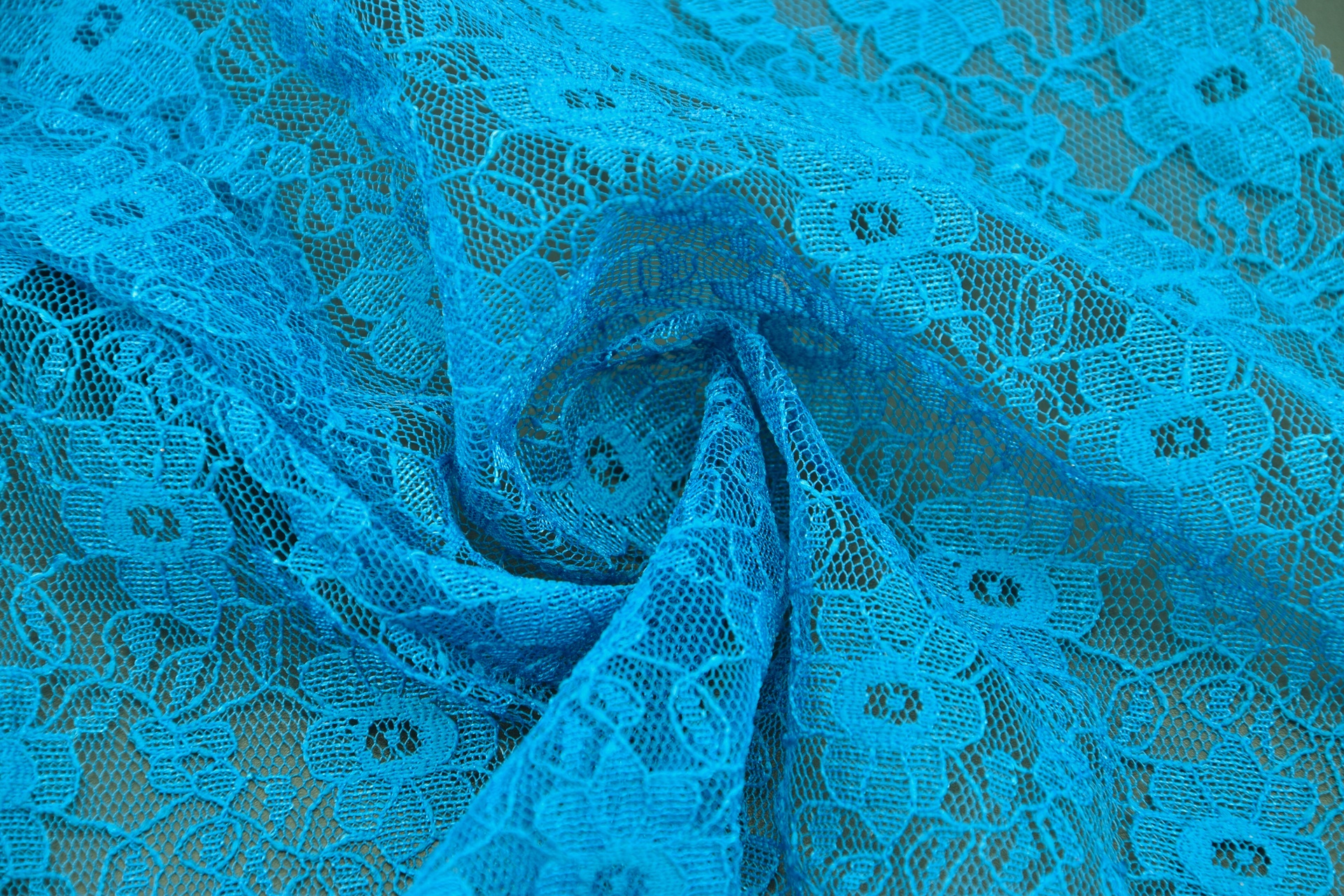 Spitze Petrol-Blau