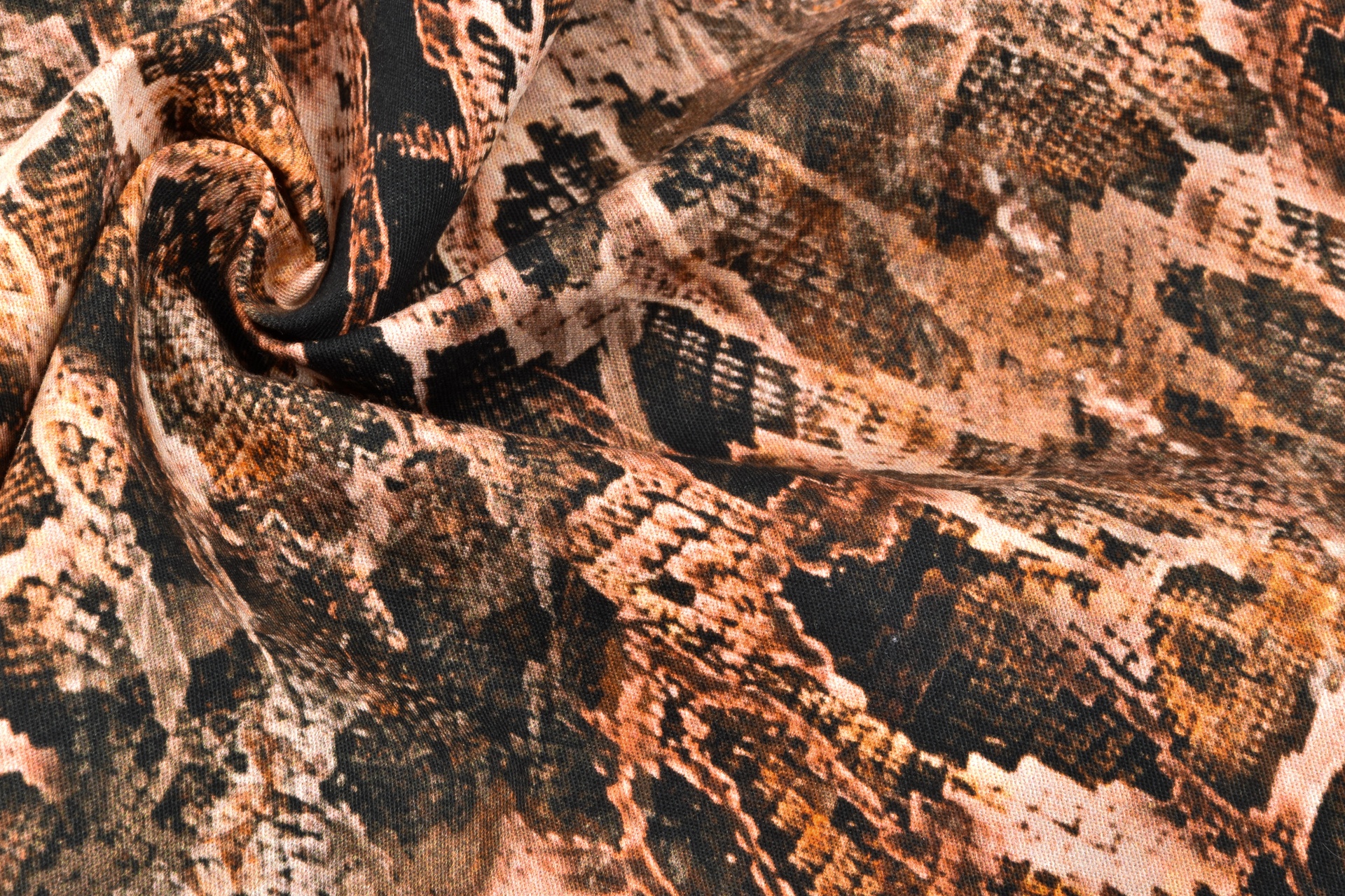 Baumwolle Snake Braun