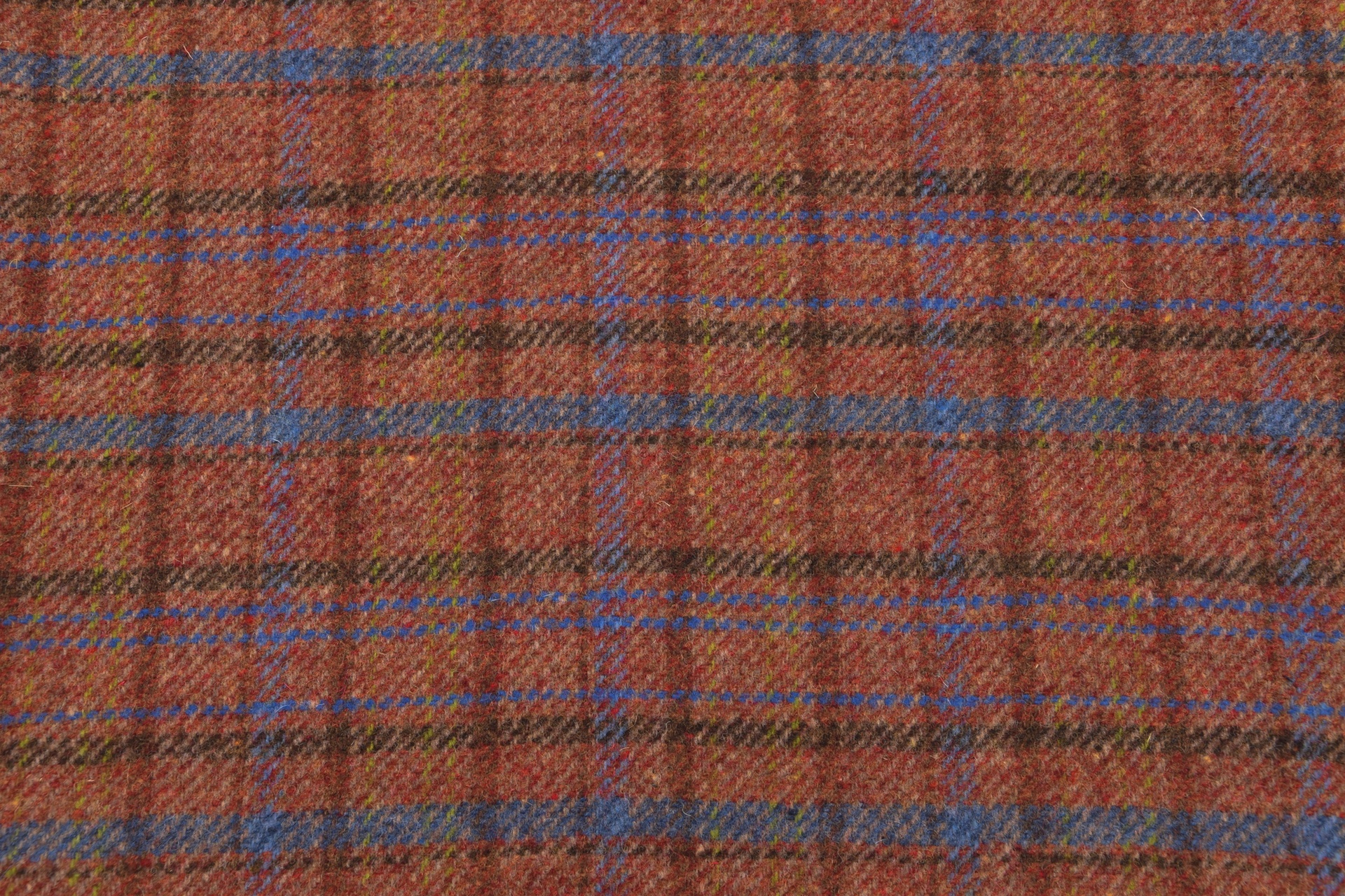 100% Merino Wolle "Made in Italy" Kariert