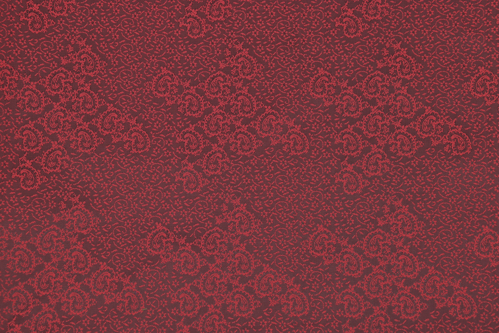 Taft Paisley-Blume Rot