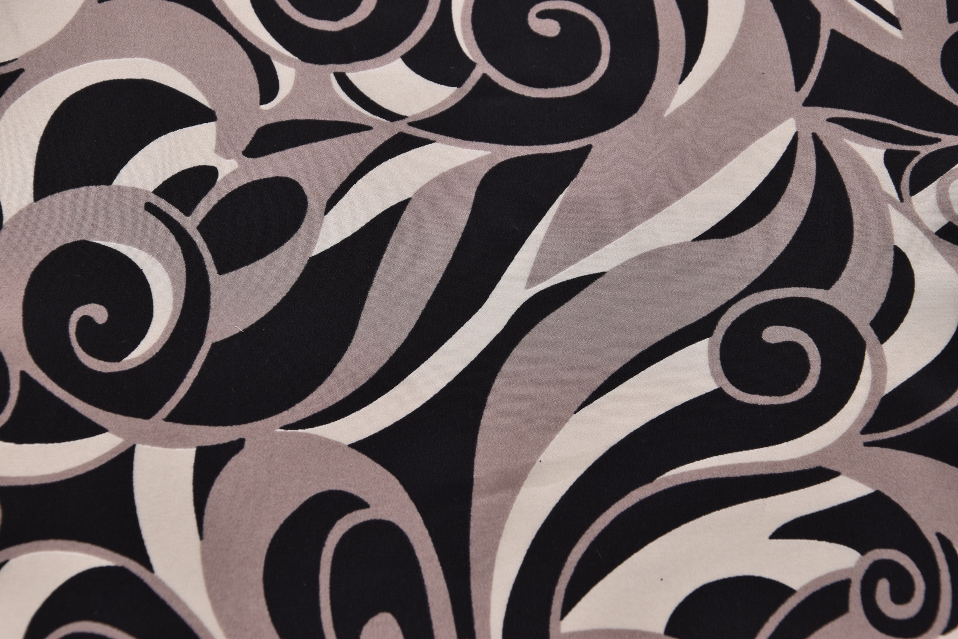 Seide Print Bunt