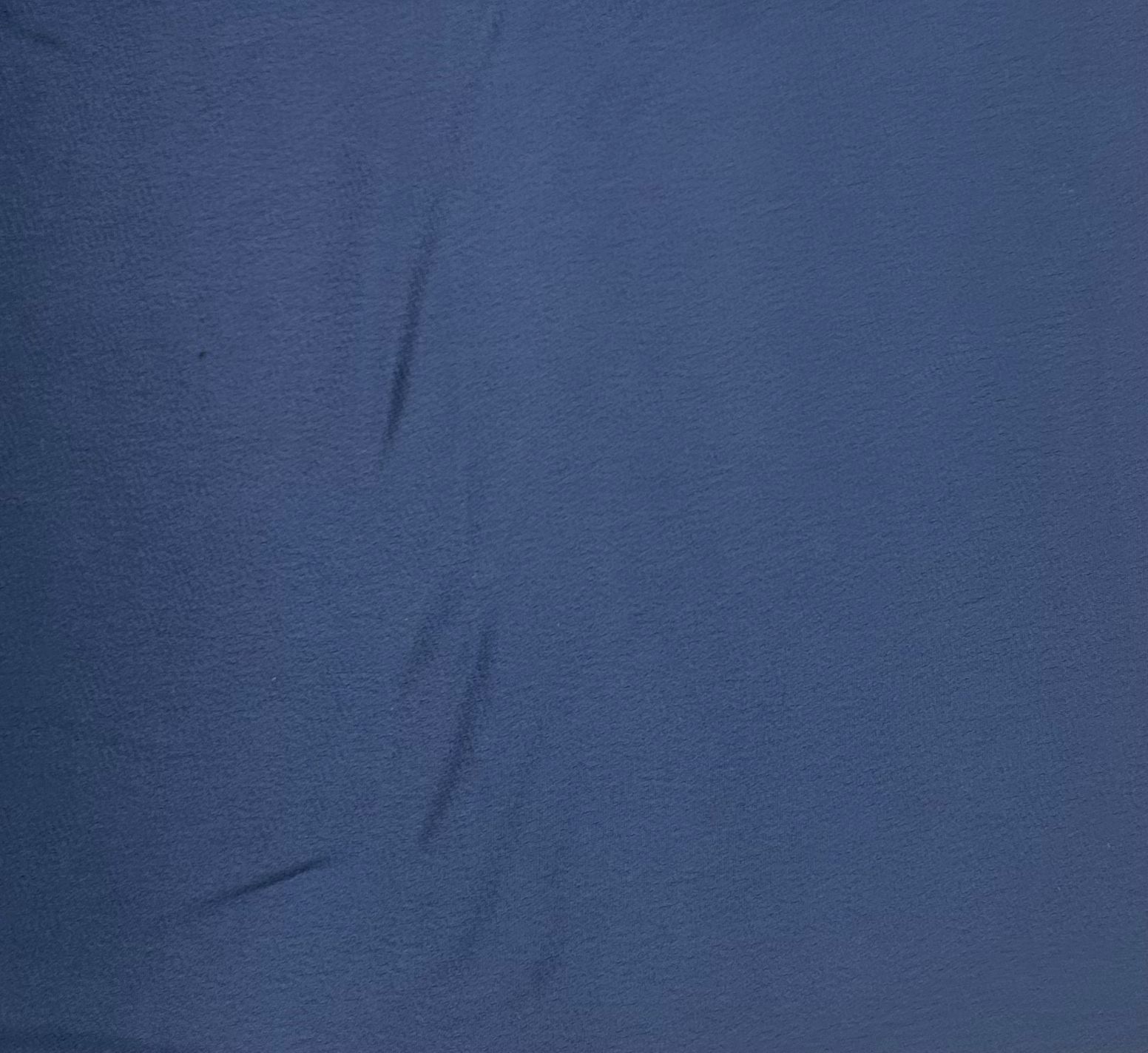 Satinseide Imitat aus 100% Polyester Marine