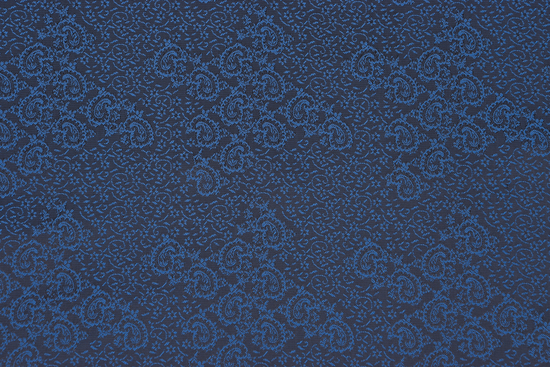 Taft Paisley-Blume Blau