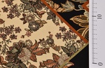 Jerseyprint Patchwork gelb Maßband