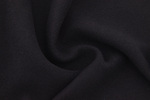 Mantelstoff 100% Wolle Schwarz