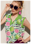 Jerseyprint Viskose Bunt
