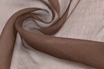 Seidenchiffon Braun