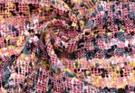 Fantasy Stoff aus Viskose / Acetat Bunt