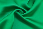 Satinseide Imitat aus 100% Polyester Grün