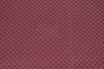 Futterstoff aus Viskose Weinrot / Weiss