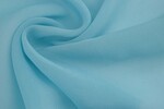 Seidenchiffon Hellblau