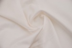 Baumwolle / Polyester mit Elasthan Wollweiss