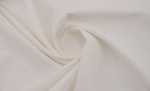 Baumwolle Polyester mit Elasthan Wollweiss