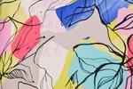 Viskoseprint Bunt