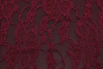 Spitze Bordeaux mit Elasthan