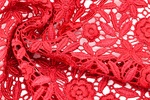 Spitze Rot gedreht