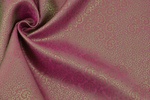 Taft Pailsley-Blume pink grün gedreht