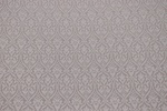 Wollsatin gemustert Grau / Silber