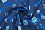 Vikosedruck Blau