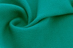 Wolle Double Crépe Leichte Qualität Türkis