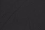 Mantelstoff aus Wolle Schwarz