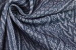 Polyester gemustert gedreht