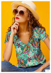 Jerseyprint Viskose Bunt