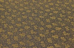 Futtertaft Floral Gold Grau