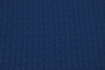 Wollsatin gemustert Royalblau