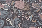 Jersey gemustert taupe