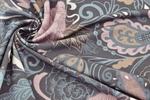 Jersey gemustert taupe gedreht
