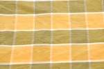 Dupionseide Kariert Gelb Grün