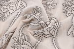 Seidenmischung Jacquard